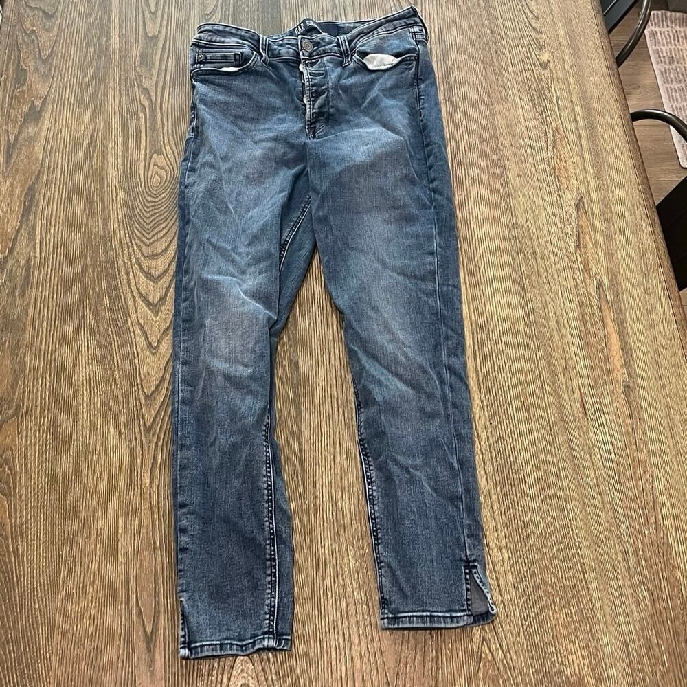 GAP Denim Womens Universal Legging Jeans High Rise Dark Wash Blue Size 10/30